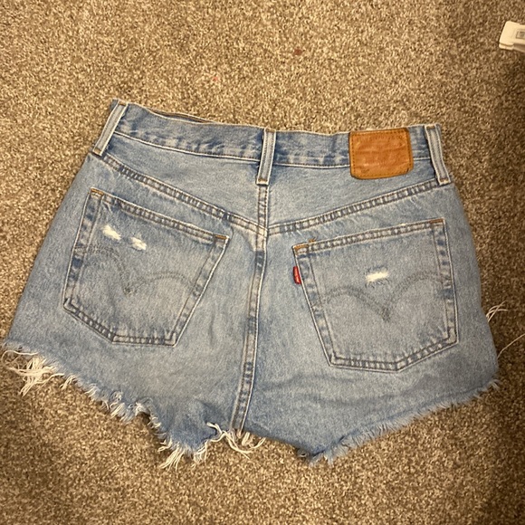 501 High Rise Short in Fault Line LEVIS - Picture 3 of 6